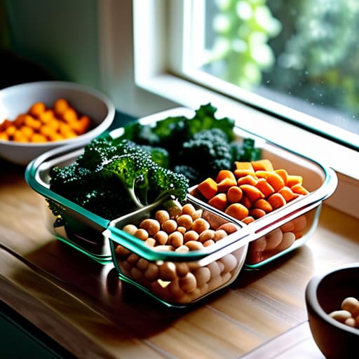 Assembling The Assembly-Line Grain Bowl components.