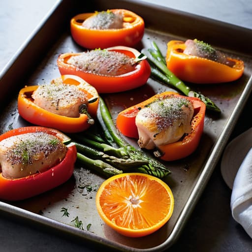 The Sheet Pan Strategy for easy dinner.